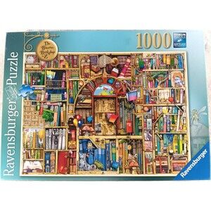 The Bizarre Bookshop No. 2 1000 Piece Jigsaw Puzzle by Ravensburger